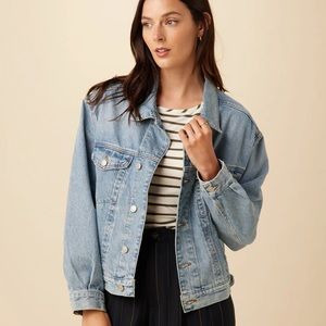 AGOLDE Charli Oversized Denim Jacket